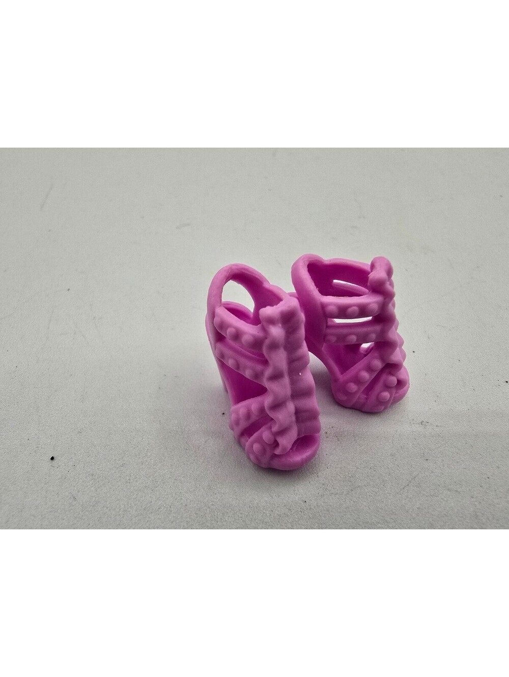 Barbie doll pink strappy sandals heels